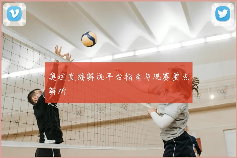 奥运直播解说平台指南与观赛要点解析