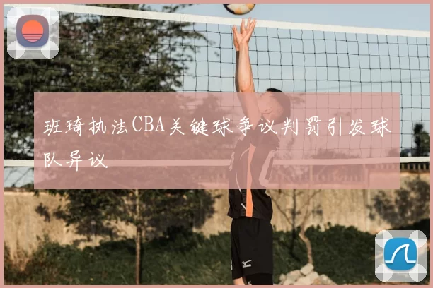 班琦执法CBA关键球争议判罚引发球队异议